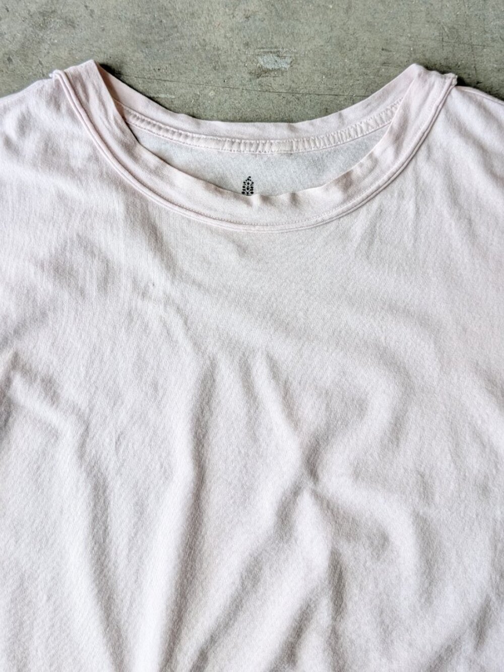 Free People Movement Inspire Tee Oversized Cropped Pastel Pink small - Picture 3 of 9
